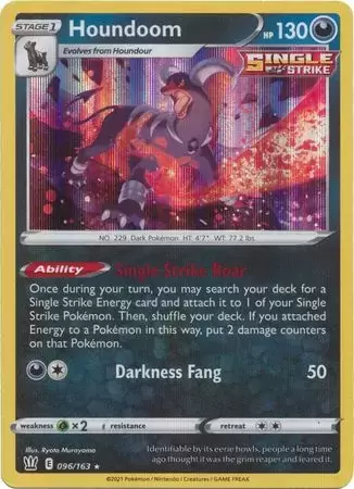 Battle Styles - Houndoom Holo