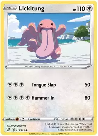 Battle Styles - Lickitung
