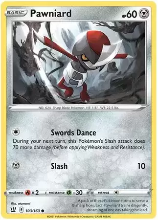 Battle Styles - Pawniard