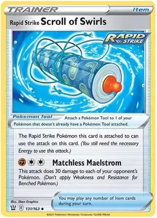 Battle Styles - Rapid Strike Scroll of Swirls