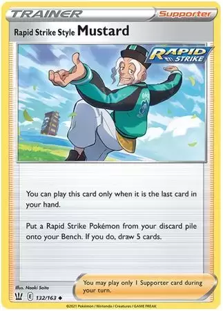 Battle Styles - Rapid Strike Style Mustard