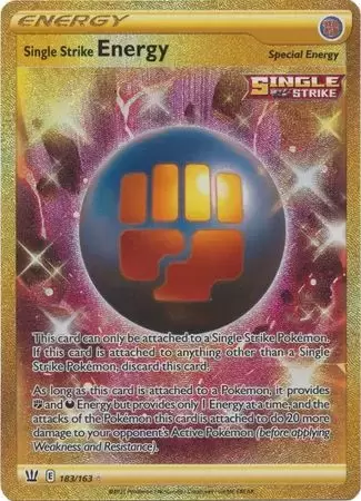 Battle Styles - Single Strike Energy