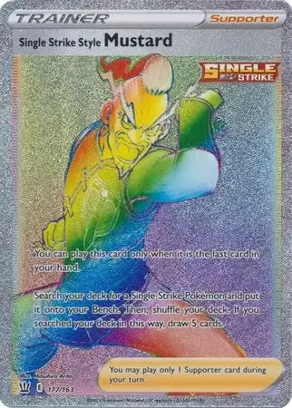 Battle Styles - Single Strike Style Mustard