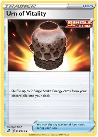 Battle Styles - Urn of Vitality