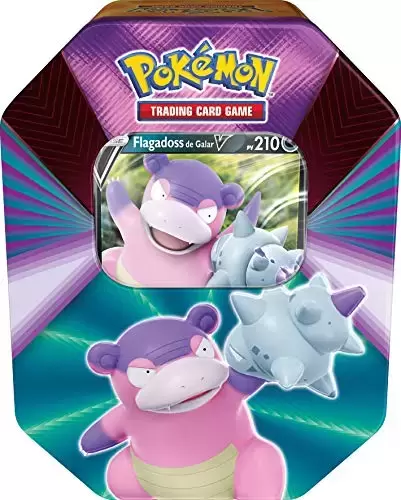 Tin Box Métal / Pokébox Pokémon - Flagadoss de Galar V