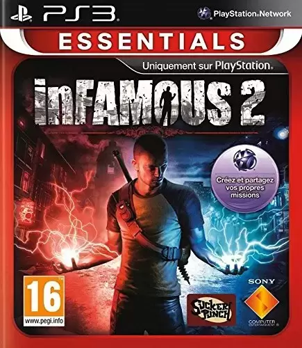 PS3 Games - Infamous 2 - essentials