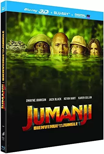 Autres Films - Jumanji : Bienvenue dans la Jungle 3D + Blu-Ray + Digital Ultraviolet