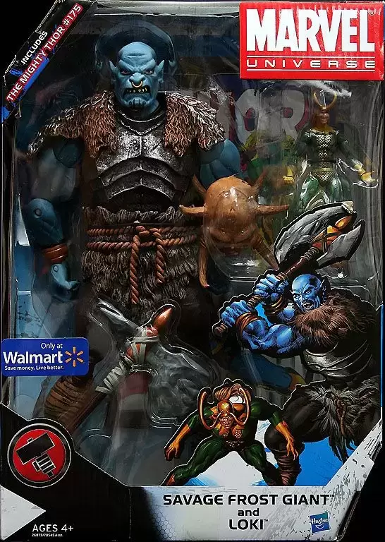 Marvel Universe - Savage Frost Giant And Loki