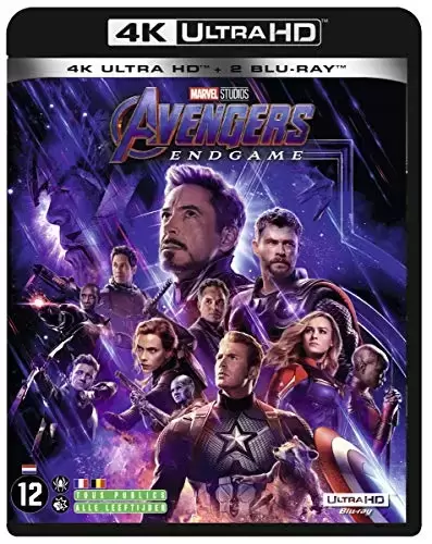 Films MARVEL - 4K Avengers Endgame +2D Blu-Ray Bonus