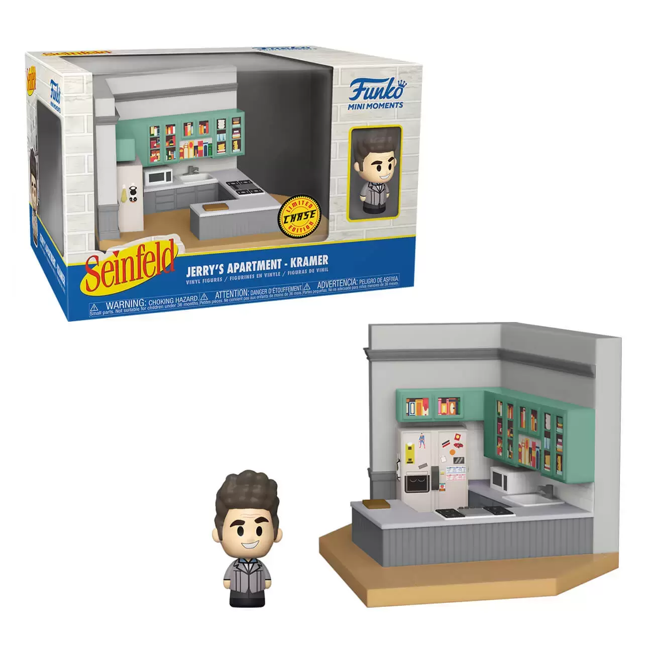 Funko Mini Moments - Seinfeld - Jerry\'s Apartment Kramer Chase