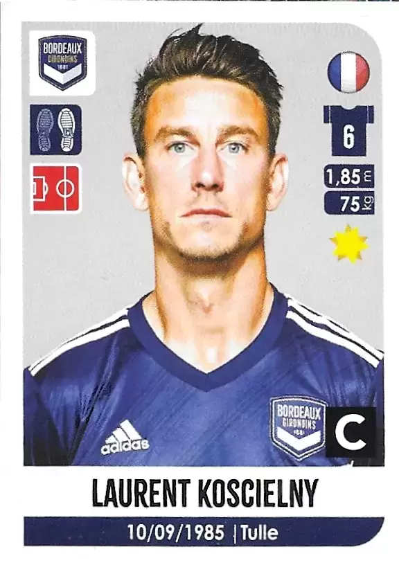 Foot 2021 - Laurent Koscielny - FC Girondins de Bordeaux