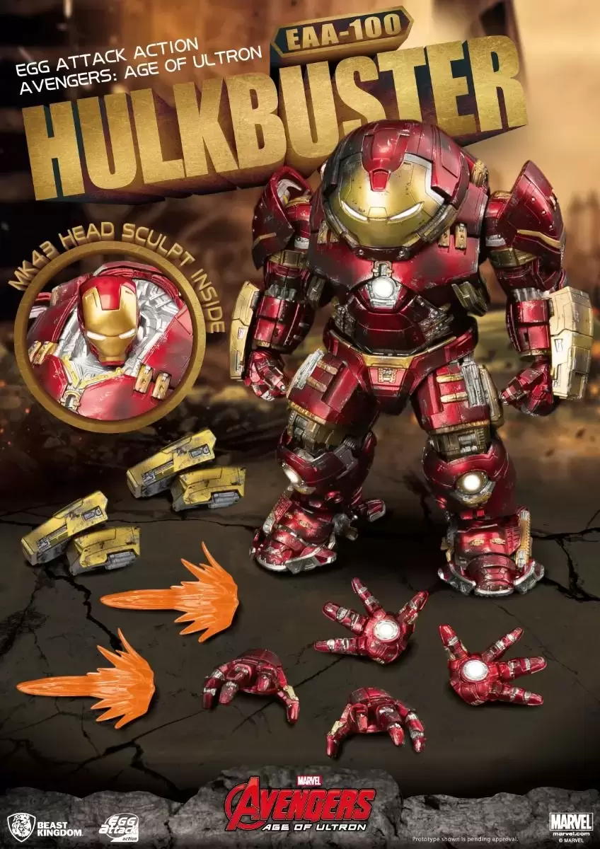 Egg Attack Action - Avengers:Age of Ultron Hulkbuster