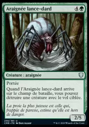 Commander Légendes - Araignée lance-dard