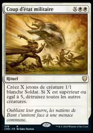 Commander Légendes - Coup d\'état militaire