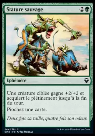 Commander Légendes - Stature sauvage
