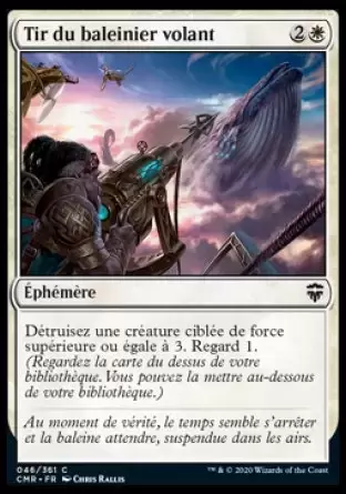 Commander Légendes - Tir du baleinier volant