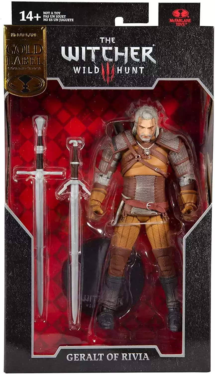 Geralt of Rivia - Gold Label - figurine McFarlane - The Witcher