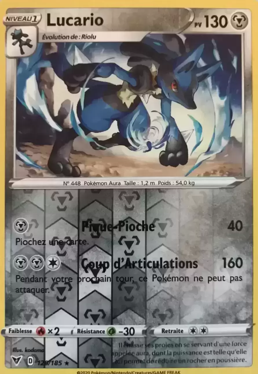 Voltage Eclatant - Lucario Reverse