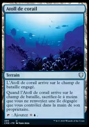 Commander Légendes - Atoll de corail