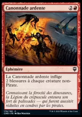 Commander Légendes - Canonnade ardente