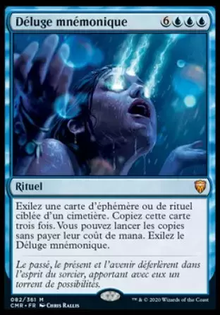 Commander Légendes - Déluge mnémonique