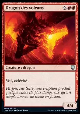 Commander Légendes - Dragon des volcans