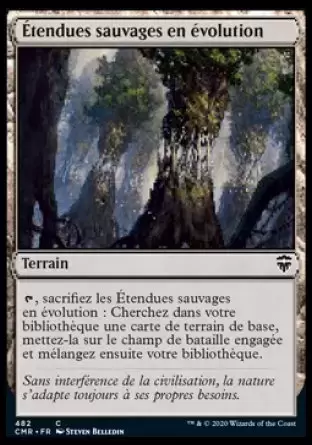 Commander Légendes - Étendues sauvages en évolution