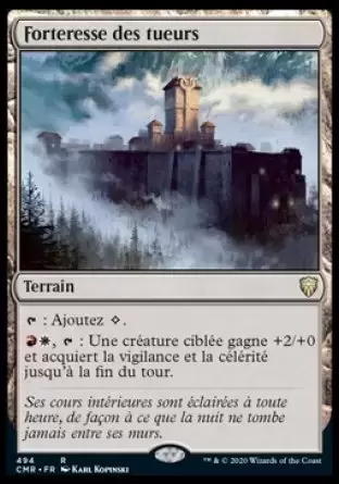 Commander Légendes - Forteresse des tueurs