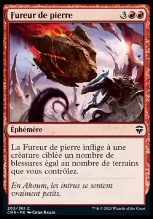 Commander Légendes - Fureur de pierre
