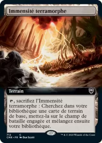 Commander Légendes - Immensité terramorphe