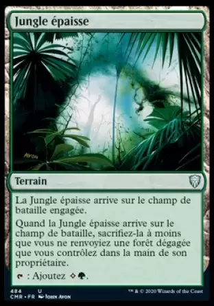 Commander Légendes - Jungle épaisse