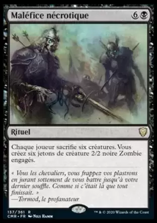 Commander Légendes - Maléfice nécrotique