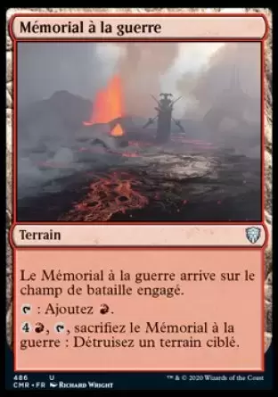 Commander Légendes - Mémorial à la guerre