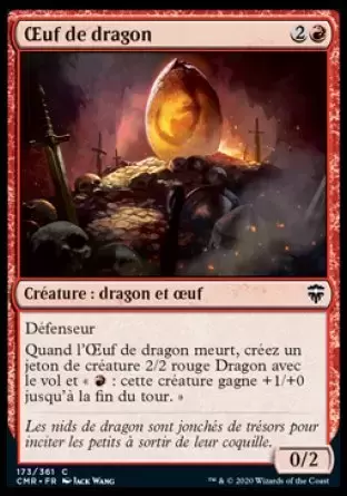 Commander Légendes - Oeuf de dragon