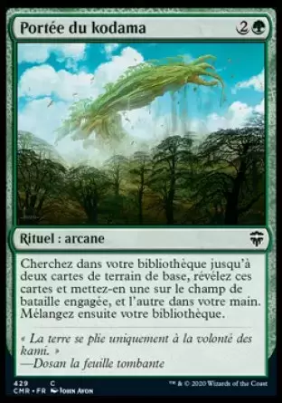 Commander Légendes - Portée du kodama