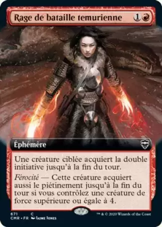Commander Légendes - Rage de bataille temurienne