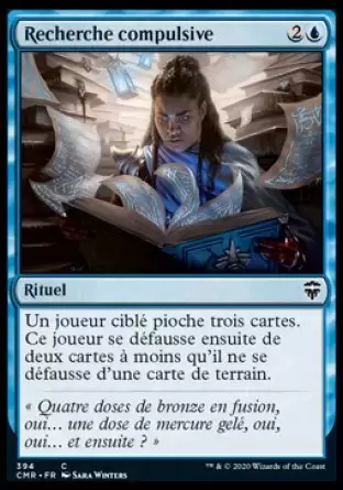 Commander Légendes - Recherche compulsive