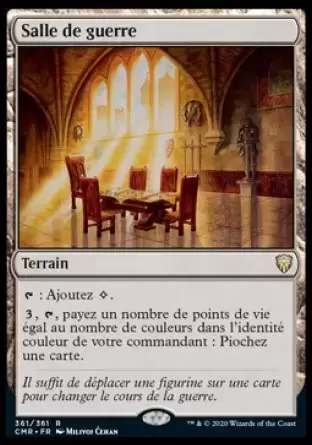 Commander Légendes - Salle de guerre