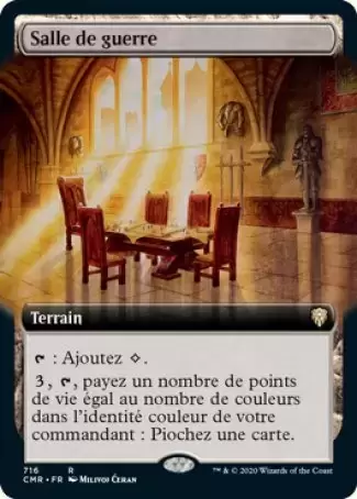 Commander Légendes - Salle de guerre