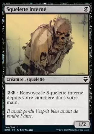 Commander Légendes - Squelette interné