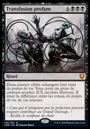 Commander Légendes - Transfusion profane