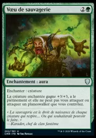 Commander Légendes - Voeu de sauvagerie