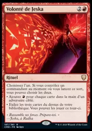 Commander Légendes - Volonté de Jeska