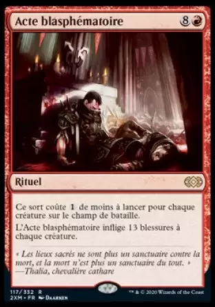 Double Masters - Acte blasphématoire