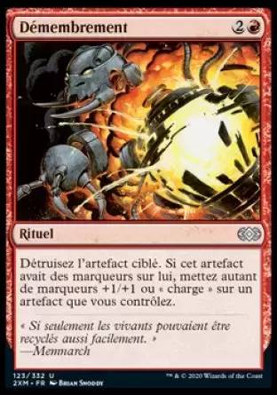 Double Masters - Démembrement
