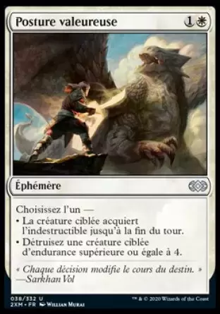 Double Masters - Posture valeureuse