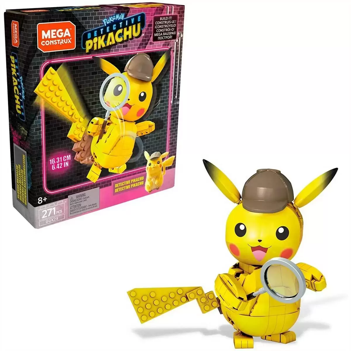 Pikachu mega sales construx jumbo