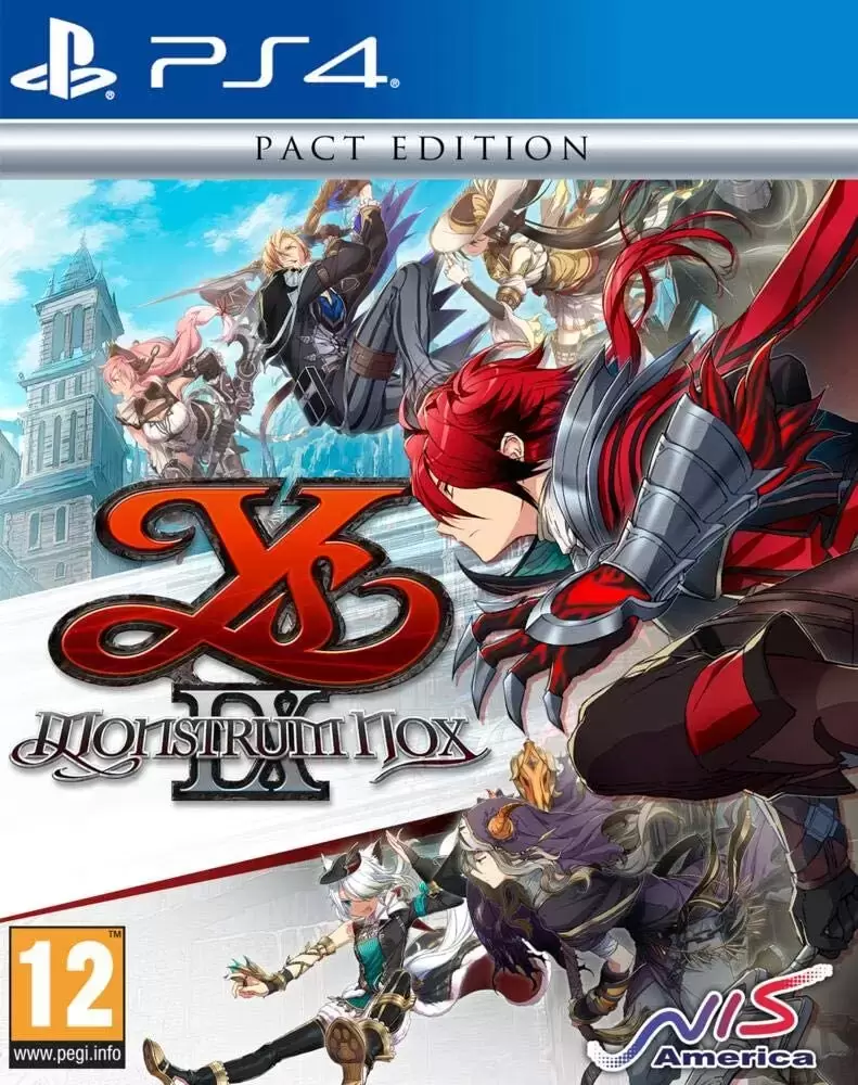 Jeux PS4 - Ys IX Monstrum Nox Pact Edition
