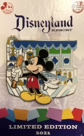 Pin\'s Edition Limitée - Churro Cart Mickey Mouse - Annual Passholder Exclusive