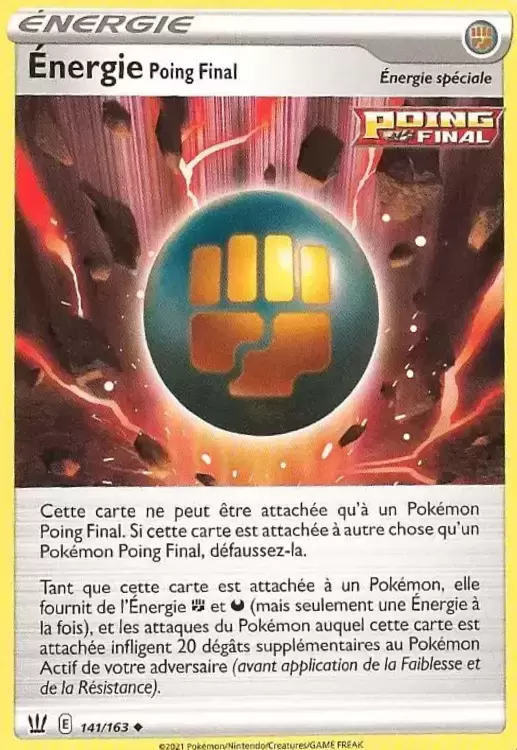 Styles de Combat - Énergie Poing Final